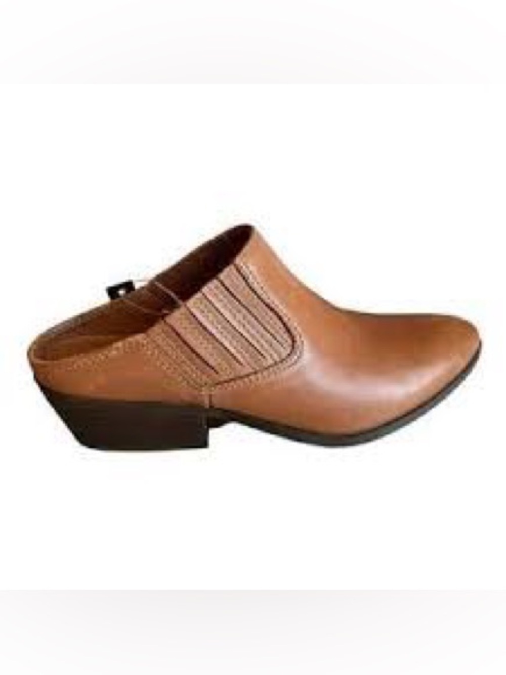 New House of Harlow 1960 Rowen Leather Slip On Bootie Mules